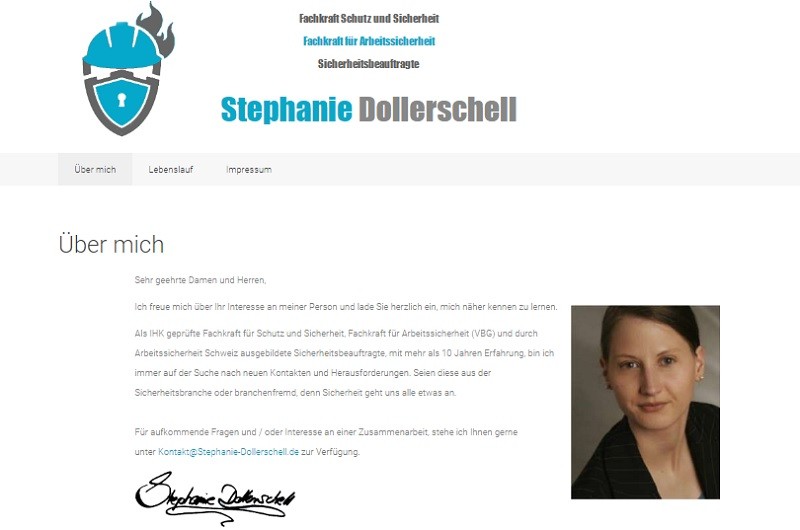 Website - Stephanie-Dollerschell.de